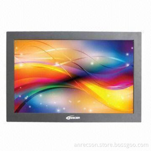 26-inch Industrial LCD Monitor with Aluminum Bezel on Front